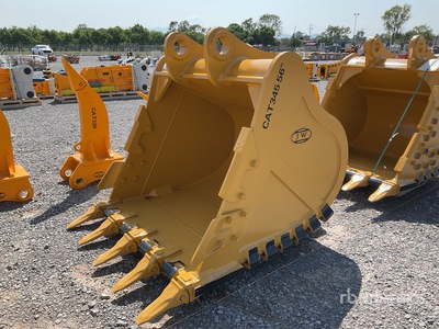 2026 JW JW-CAT345 55 in Digging Cucharon (Sin Usar) / Excavator Bucket - Fits 40 - 50 ton Excavators (Unused)