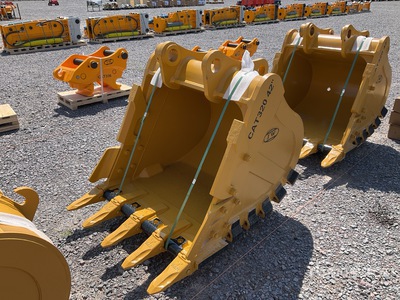 2026 JW JW-CAT320 37 in Digging Cucharon (Sin Usar) / Godet de pelleteuse - Fits 20 - 30 ton Excavators (Unused)