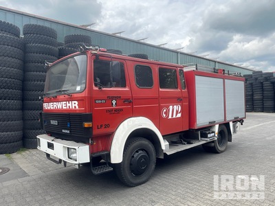 1985 Iveco 120-23 4x4 Crew Cab Camión de bomberos