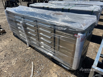 2026 Suihe NWB-18DS-2B -10 9 ft 5 in 18-Drawer Stainless Steel Werkbank (Unused)