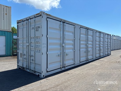 2025 40 ft High Cube Multi-Door Conteneur de stockage
