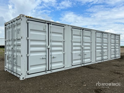 2026 40 ft High Cube Multi-Door Storage Container