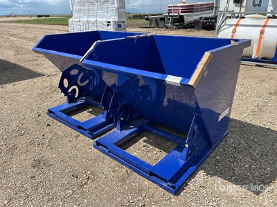 Quantity of (2) 2026 Suihe N-1CY -2 3 ft 1 cyd Self-Dumping Hopper (Unused)