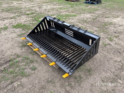 2026 GIYI GY-RB66 66 in Rock Skid Steer Bucket (Unused)