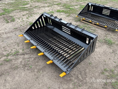 2026 GIYI GY-RB66 66 in Rock Skid Steer Bucket (Unused)