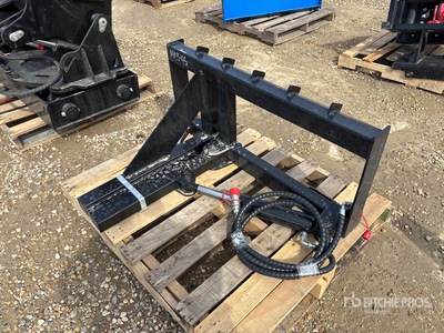 2026 GIYI GY-TP45 25 in Skid Steer Post Puller (Unused)