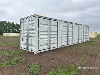 2026 40 ft High Cube Multi-Door Storage Container