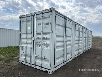 2026 40 ft High Cube Multi-Door Conteneur de stockage