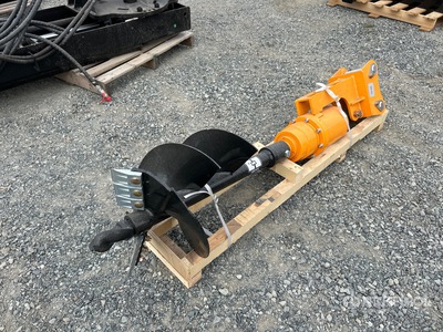 2026 GIYI 16 in Excavator Auger - Fits Cat 303 (Unused)