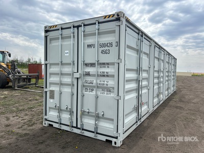 2026 40 ft High Cube Multi-Door Conteneur de stockage
