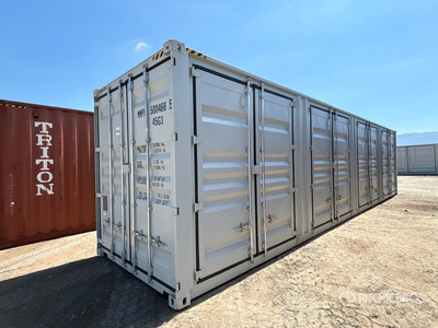2026 40 ft High Cube Multi-Door Storage Container