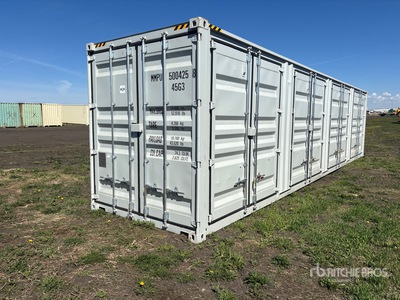 2026 40 ft High Cube Multi-Door Contenedor de almacenamiento
