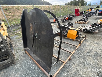 2026 GIYI GY-ECA74 54 in Skid Steer Brush Cutter (Unused)