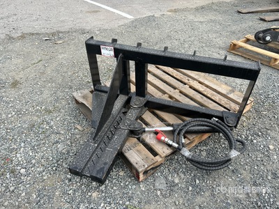 2026 GIYI GY-TP45 9 in Skid Steer Post Puller (Unused)