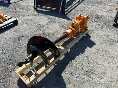 2026 GIYI 16 in Excavator Auger - Fits Cat 303 (Unused)