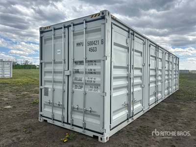 2026 40 ft High Cube Multi-Door Storage Container