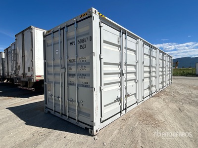 2026 40 ft High Cube Multi-Door Storage Container