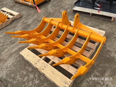 2026 GIYI 48 in Excavator Rake (Unused)