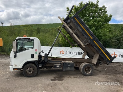 2012 Isuzu N75/190 4x2 Aluminium Insulated شاحنة نقل بضاعة مفتوحة