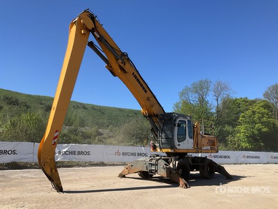 2012 Liebherr A934C Litronic Wheel Material Handler