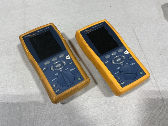 (2) Fluke DTX-LT Cable Analyzers (2) Fluke DTX-LT Cable Analyzers