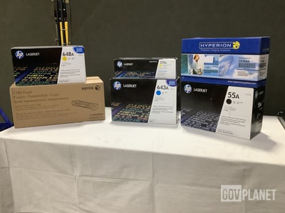 (3) Lots of Assorted Printing Supplies