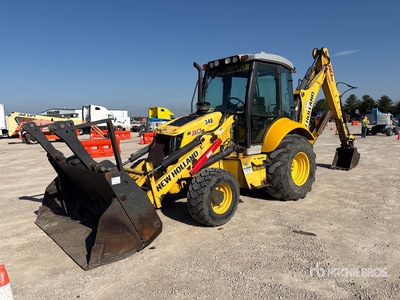 2008 New Holland B110B 4x4 を見 Backhoe Loader