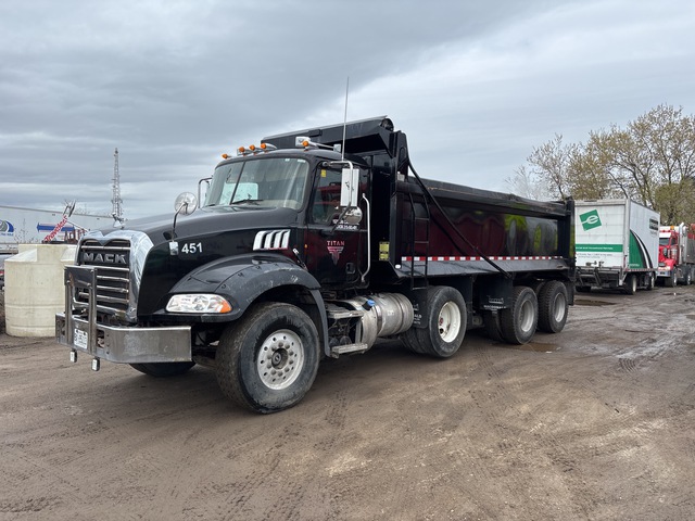 2012 Mack GU700 8x4 Tri/A Dump Truck