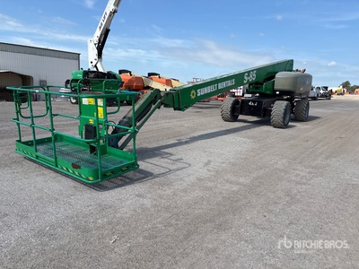 2017 Genie S85 4WD Diesel Telescopic Boom Lift