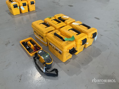 Quantity of (6) Fluke 1653B Multifunction tester
