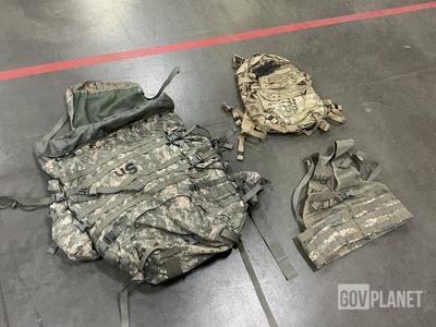 (28) Fighting Load Carriers, (12) Large Field Pack Sets & Assorted Items