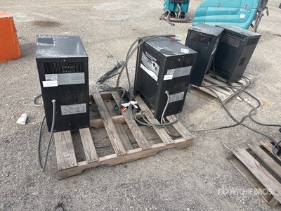 Quantity of (4) Black Diamond Electric Forklift Battery Charger