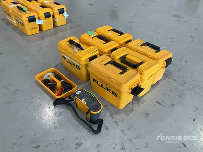 Quantity of (6) Fluke 1652C Multifunction tester