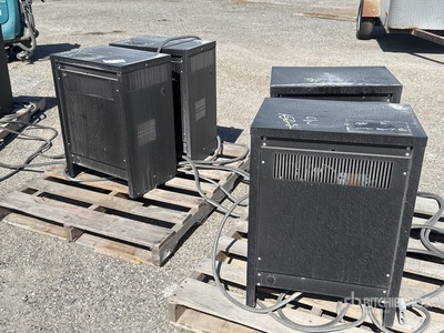 Quantity of (4) Black Diamond Electric Forklift Battery Charger
