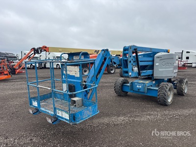 2014 Genie Z45/25J 4WD Dual Fuel Articulating Boom Lift