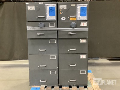(2) Mosler Filing Cabinet Safes