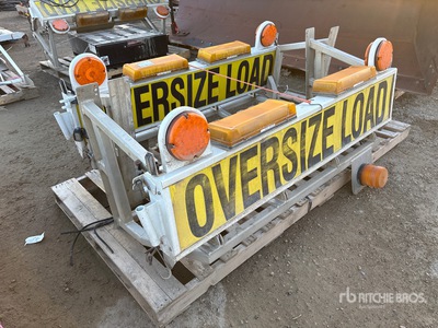 Quantity of (2) Pilot Car Sign