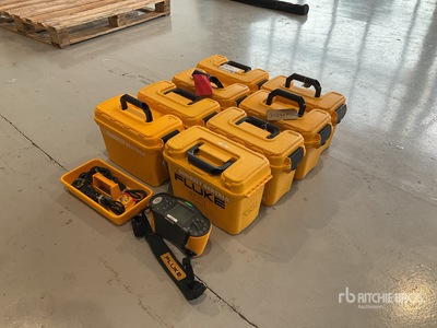 Quantity of (8) Fluke 1663 Multifunction tester