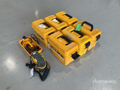 Quantity of (6) Fluke 1653B Multifunction tester