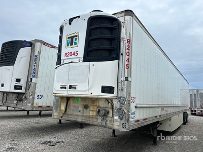 2016 CIMC 53 ft x 102 in T/A Refrigerated Trailer