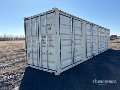 2025 40 ft High Cube Multi-Door Storage Container