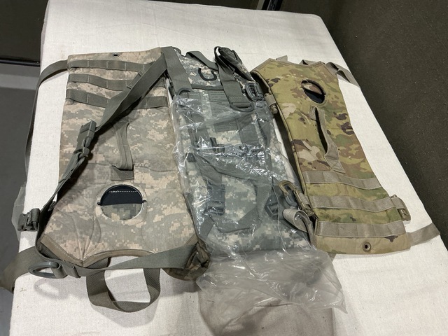 (116) Hydration System Carriers & (5) Hydration Systems