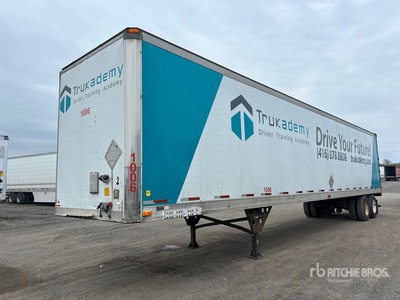 1994 Utility VS2D 53 ft x 102 in T/A Van Trailer
