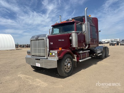 2000 Western Star 4900 6x4 T/A Sleeper Truck Tractor