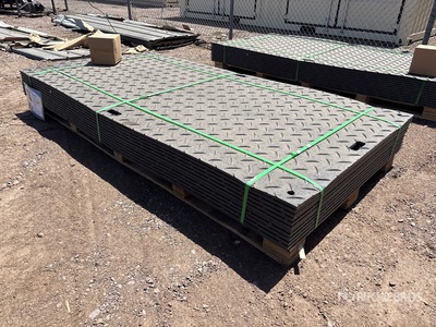 Quantity of (12) 2026 SKLP SK-LJB12 4ft x 8ft Polyethylene Sheet Ground Protection Mats