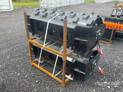 2026 GIYI GY-CW70 Skid Steer Compactor Wheel ملحقات معدة الحمل الصغيرة المجنزرة المتنوعة (Unused)