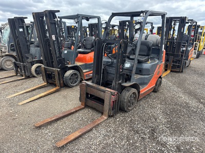 2015 Toyota 8FGCU25 4700 lb Cushion Tire Forklift