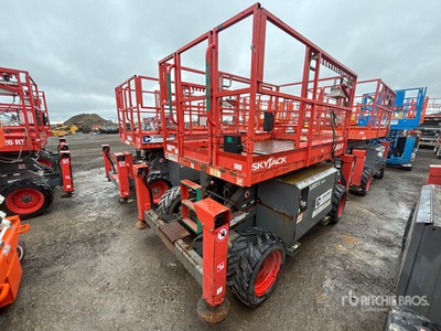 2018 Skyjack SJ6826 RT 4x4 Diesel Schaarlift