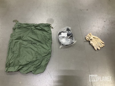 (13) General Officer’s Belts, (68) Barracks Bags & Assorted Items