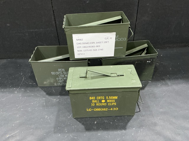 (140) Ammo Cans